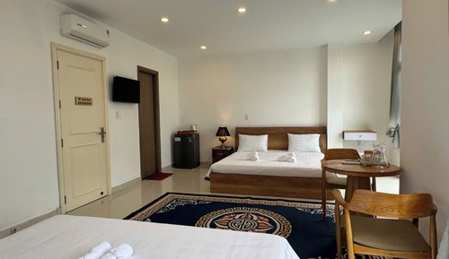 Comfort Quadruple Room, Balcony, Garden View