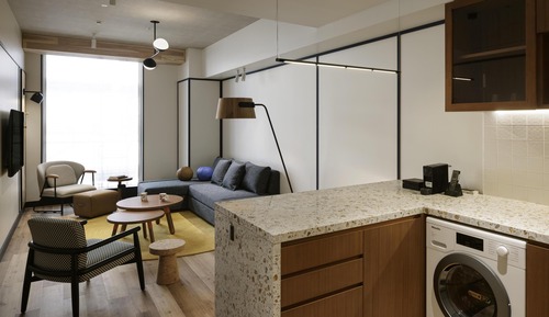 Suite, 1 King Bed with Sofa bed