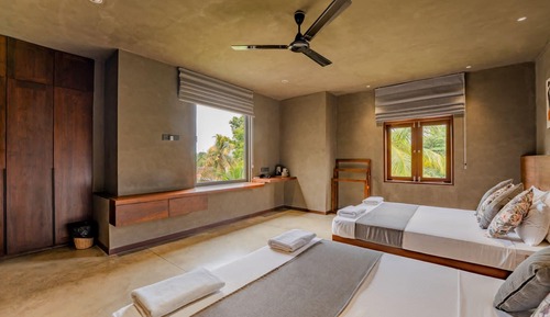 Deluxe Quadruple Room, Resort View