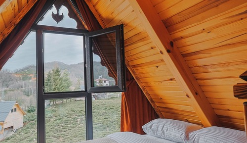 Deluxe Bungalow, Kitchenette, Mountain View