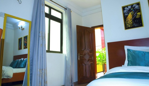 Double Room, Balcony, City View