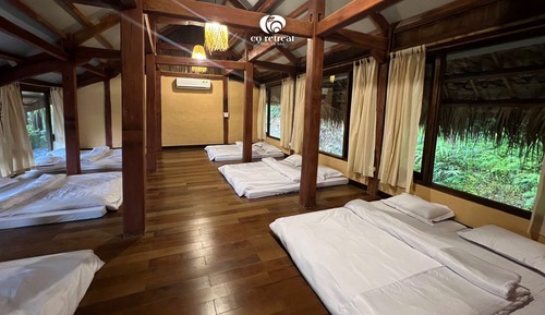 Standard Shared Dormitory, Balcony, Garden View