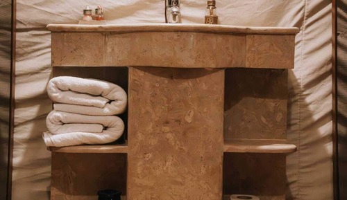 Comfort Quadruple Room, Balcony, Desert View