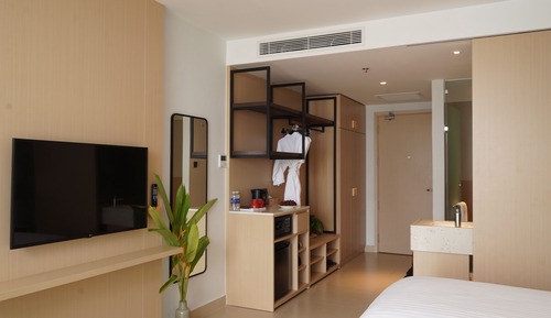 Premier Double Room, Balcony, Beach View