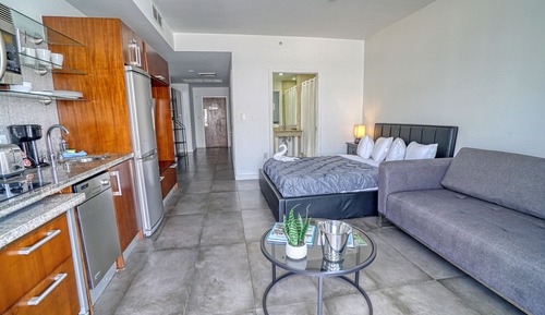 Comfort Studio Suite, Microwave, Beach View