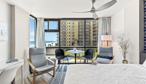 Classic Studio, Partial Ocean View