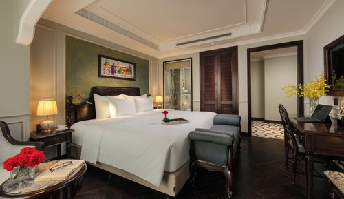 Deluxe Double Room, Balcony, City View