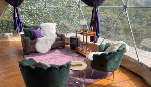 Luxury Suite, 1 King Bed, Bathtub, Mountain View