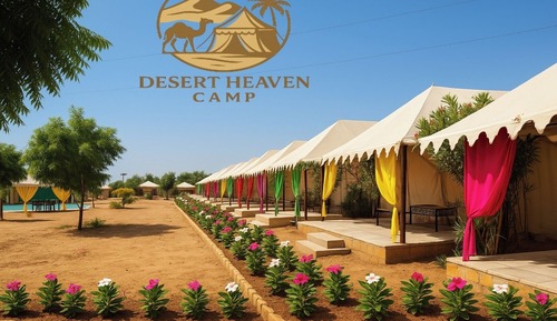 Double or Twin Room, Balcony, Desert View