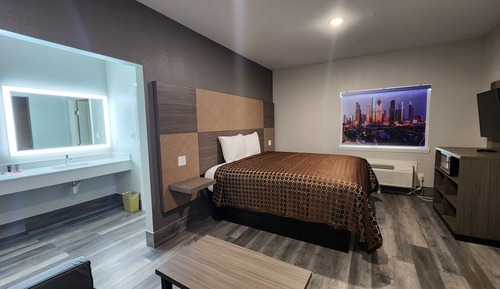 Economy Apartment, 1 Bedroom, Non Smoking, Kitchen