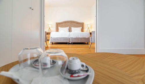 Deluxe Suite, Private Bathroom, Pool View