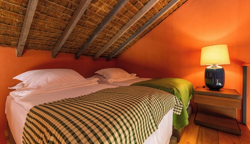 Family Double Room, Multiple Beds, Balcony, Garden View