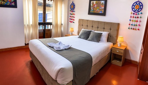 Deluxe Double Room, Balcony, City View