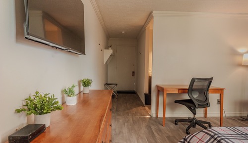 Standard Double Room, 1 Queen Bed, Pets Allowed, Pool View