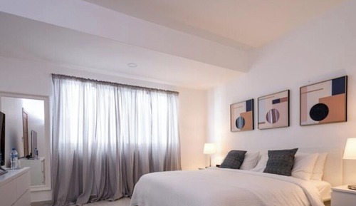 Comfort Apartment, 1 King Bed with Sofa bed, Balcony, City View