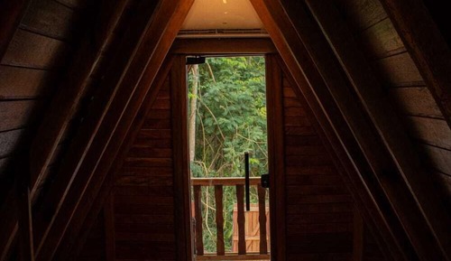 Romantic Chalet, 1 Double Bed with Sofa bed, Jetted Tub, Courtyard View