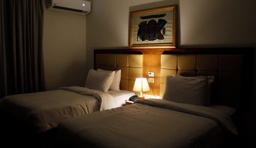 Superior Twin Room, pyramids View
