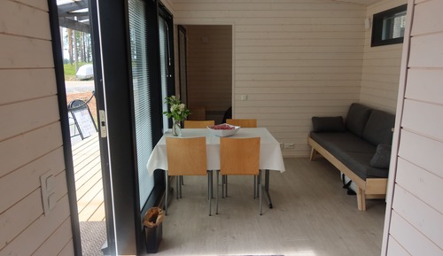 Cabin, Courtyard View