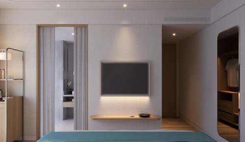 Junior Room, 1 King Bed, Balcony, Partial Ocean View