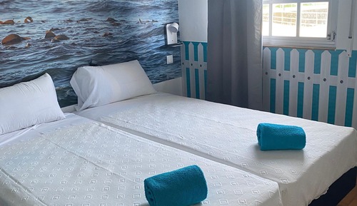 Double or Twin Room, Beach View