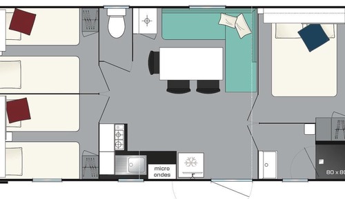 Mobile Home, 3 Bedrooms