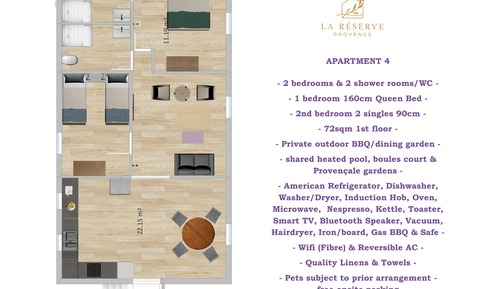 Apartment, 2 Bedrooms, Garden View (5)