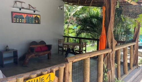 Chalet, 1 Queen Bed, Balcony, Garden View