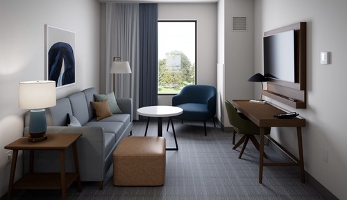 Suite, 1 Bedroom, Kitchen