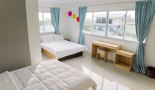 Family Room, 2 Queen Beds, Ocean View