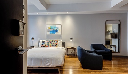 Studio, 1 Queen Bed, Kitchen (C10)