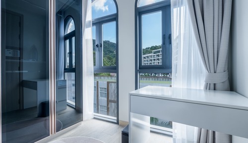 Apartment, Balcony, City View