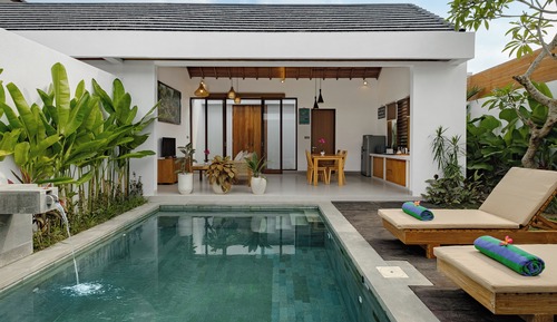 Villa, Patio, Pool View