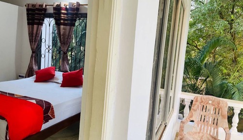 Deluxe Double Room, Balcony, Garden View