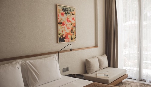 Classic Double Room, 1 King Bed, Patio, Pool View