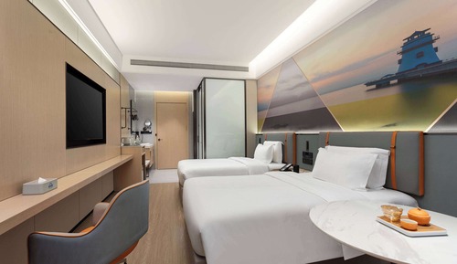 Deluxe Room, 2 Double Beds, Non Smoking