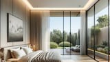 Suite, Balcony, Garden View