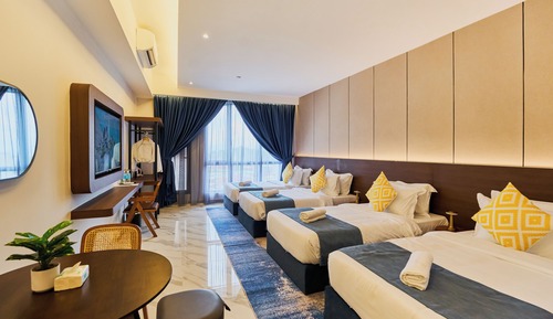 Executive Quadruple Room, Non Smoking, Kitchenette