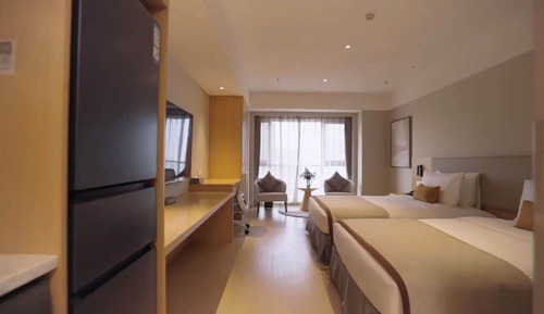 Deluxe Studio, 2 Twin Beds