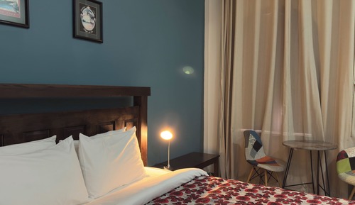 Deluxe Double Room, 1 King Bed, Balcony, City View