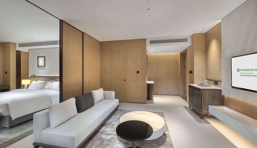 Suite, 1 King Bed with Sofa bed, Non Smoking (Garden, Hot Spring Pool)