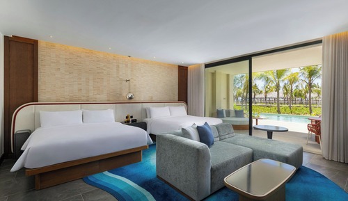Suite, Multiple Beds (W, Swim-up,  All-Incl. Adults Only)