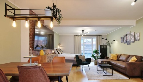 Business Condo, 1 King Bed with Sofa bed, City View