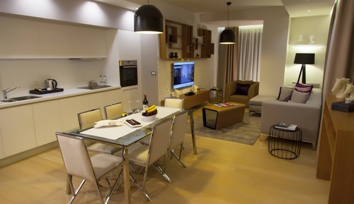Premium Apartment, 2 Bedrooms, Kitchen, City View