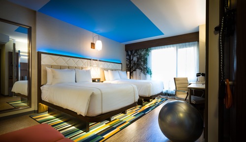 Standard Room, 2 Double Beds (Walk-In Shower)