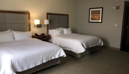 Room, 2 Queen Beds, Non Smoking, Refrigerator & Microwave