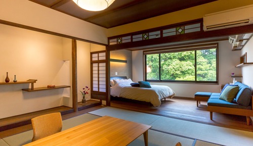 Japanese Western room /Natural Hot Spring Bath -Yuri-	