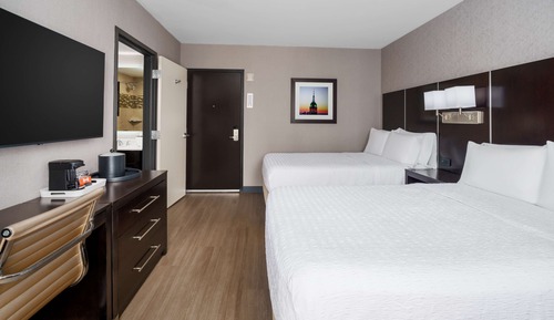 Room, 2 Double Beds, City View
