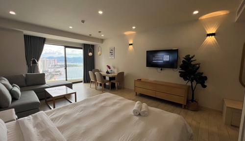City Apartment, 1 Bedroom, Beach View, Executive Level
