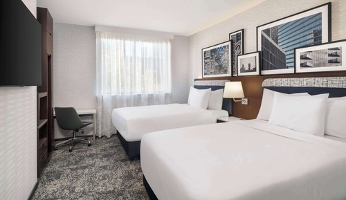 Room, 2 Double Beds, Accessible (Hearing)