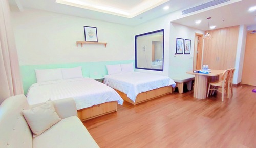 Deluxe Apartment, 1 Bedroom, Beach View